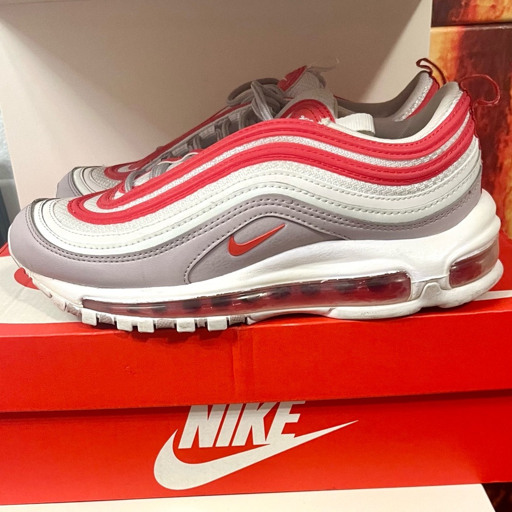 Pre-owned Air Max 97 'Platinum Tint Red'